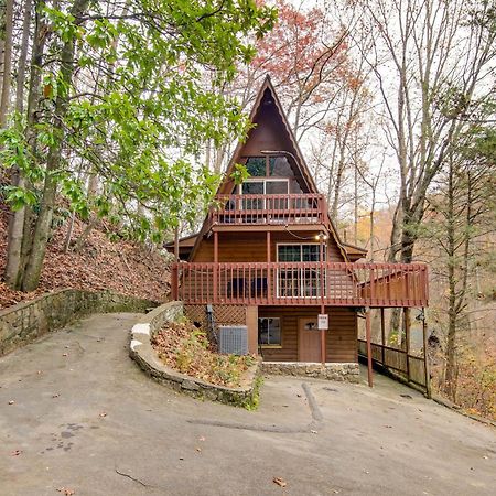 Gatlinburg A-Frame Home With Hot Tub Near Parkway Ngoại thất bức ảnh